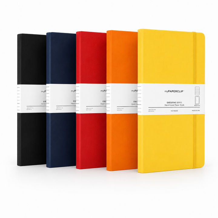 myPaperClip Notebook with Elastic Band ESP192M