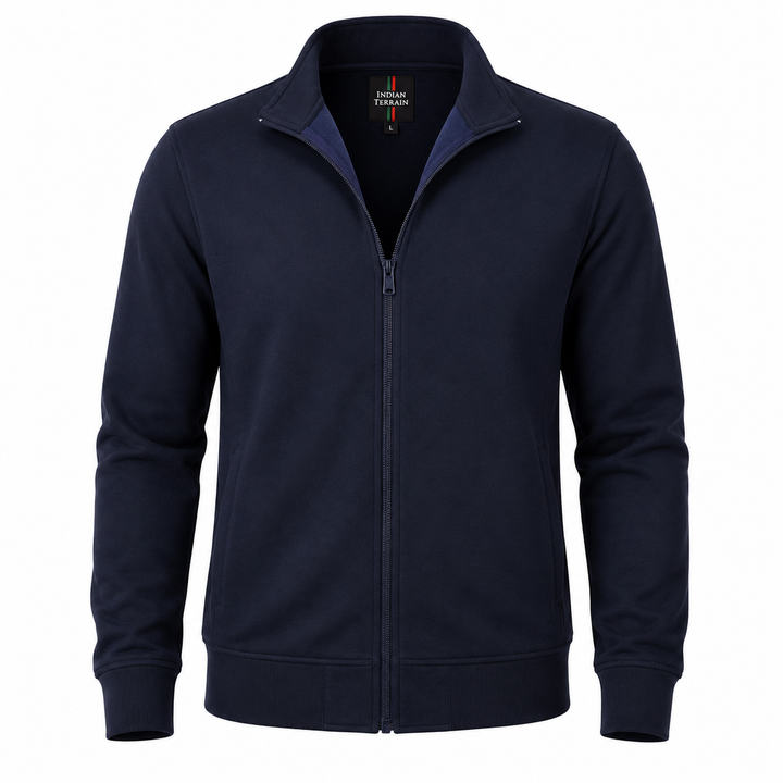 Indian Terrain Lycra Zipper Jacket