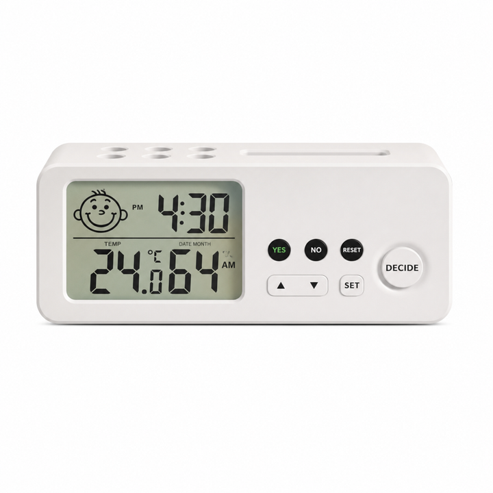 Everyday Organisers Multifunctional Digital Clock-Decider