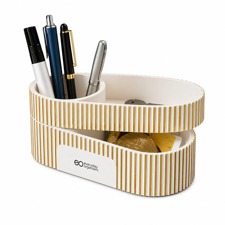 Everyday Organisers Fluted Desk Organiser - Spin